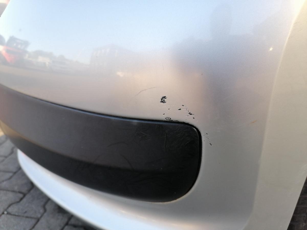 Peugeot 207 original Sto&szlig;stange Stossf&auml;nger hinten EZR Aluminium Grau Bj.2007
